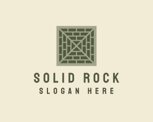 Brick Floor Pavement logo design