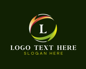 Modern Logistics Arrows logo
