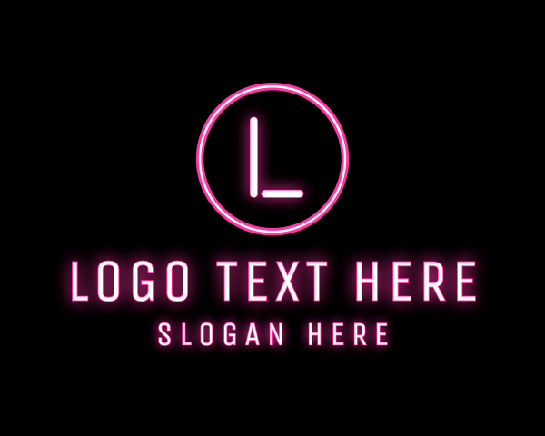 Glow logo example 4