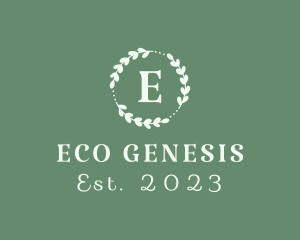 Eco Leaves Spa logo design