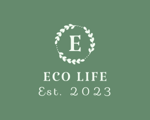 Eco Leaves Spa logo design