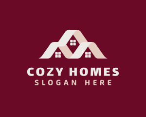 Home Roofing Home Improvement  logo design