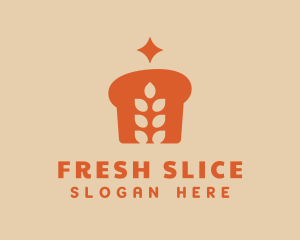 Orange Wheat Bread logo design