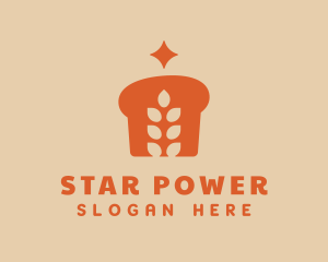 Orange Wheat Bread logo design