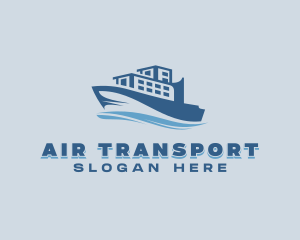 Transport Boat Ship logo design