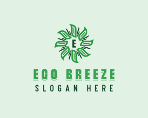 Botanical Eco Gardening logo design