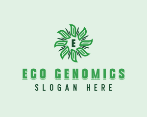 Botanical Eco Gardening logo design