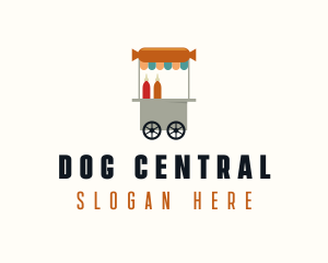 Sausage Food Cart logo design