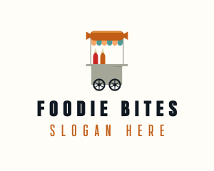 Sausage Food Cart logo design