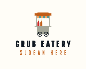 Sausage Food Cart logo design