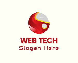 Web Global Tech logo design