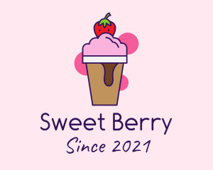 Strawberry Ice Cream logo