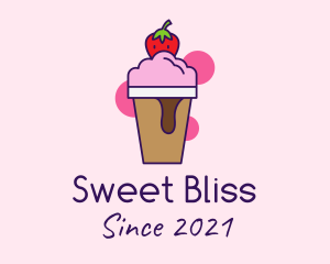 Strawberry Ice Cream logo