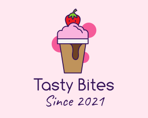 Strawberry Ice Cream logo