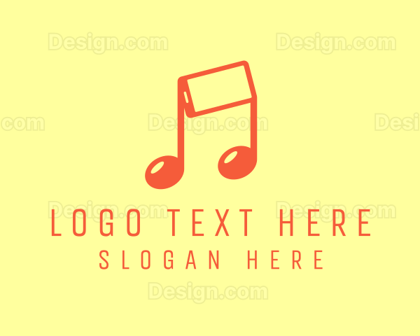 Mobile Musical Note Logo