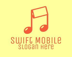 Mobile Musical Note  logo