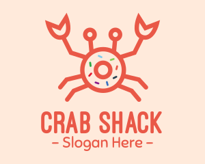 Orange Crab Donut logo
