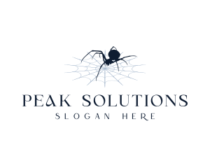 Spider Arachnid Cobweb logo