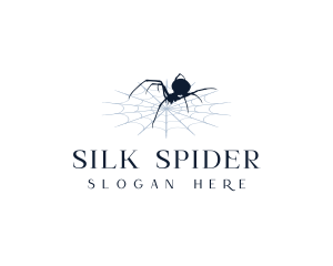 Spider Arachnid Cobweb logo