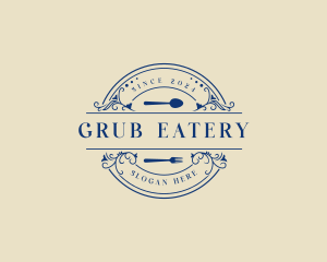 Cutlery Kitchen Restaurant logo design