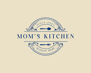 Cutlery Kitchen Restaurant logo design