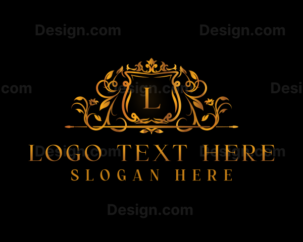 Luxury Floral Ornament Logo