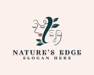 Beauty Skincare Face logo design