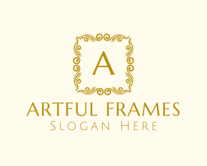 Square Elegant Frame logo design