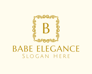 Square Elegant Frame logo design