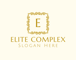 Square Elegant Frame logo design