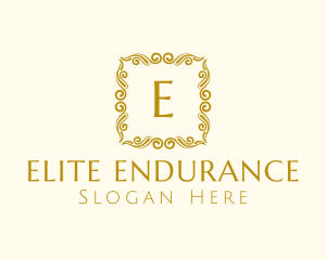 Square Elegant Frame logo design