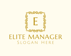 Square Elegant Frame logo design