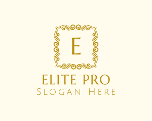 Square Elegant Frame logo design