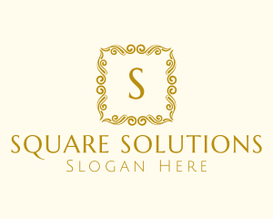 Square Elegant Frame logo design