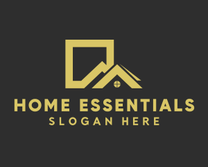 Home Renovation Roof logo design