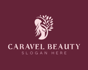 Organic Feminine Beauty logo design