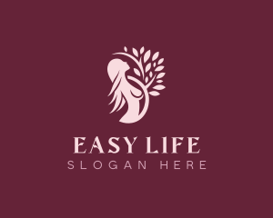 Organic Feminine Beauty logo design