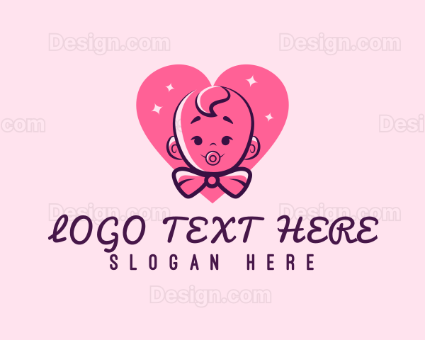 Cute Baby Love Logo