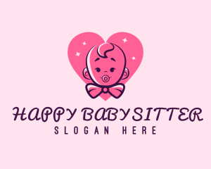 Cute Baby Love  logo design