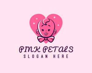 Cute Baby Love  logo design