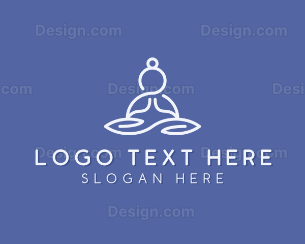 Wellness Yoga Holistic Logo