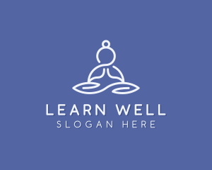 Wellness Yoga Holistic logo design