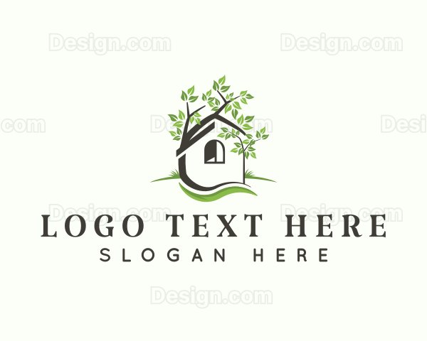 House Tree Landscaping Logo