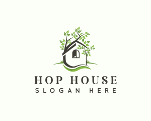 House Tree Landscaping logo design