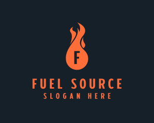 Fire Burning Flame  logo design