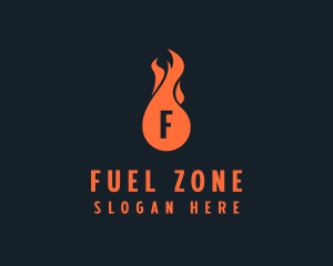 Fire Burning Flame  logo design