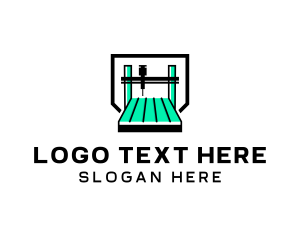 Industrial CNC Machine logo