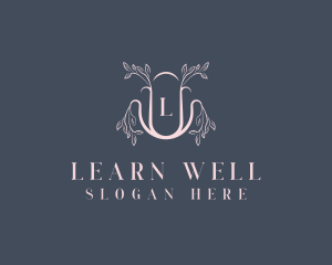 Floral Wellness Spa logo design