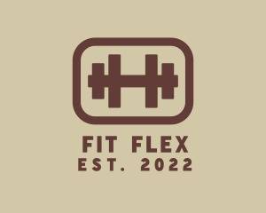 Fitness Dumbbell Gym logo