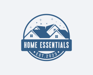 Home Roofing Renovation logo design